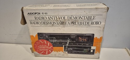 Audiovox cassett radio - am,